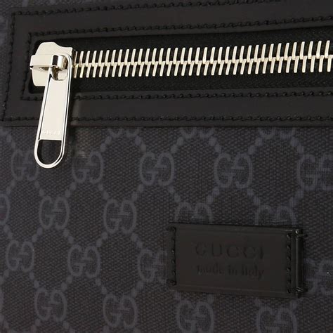 marupio gucci nnero in pelle|Marsupio gg supreme .